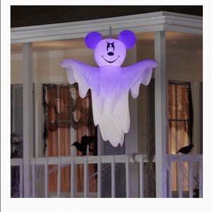 ✨HOST PICK 🥳 NIB Gemmy Disney Mickey Mouse Ghost Air-blown 4' Halloween Holiday